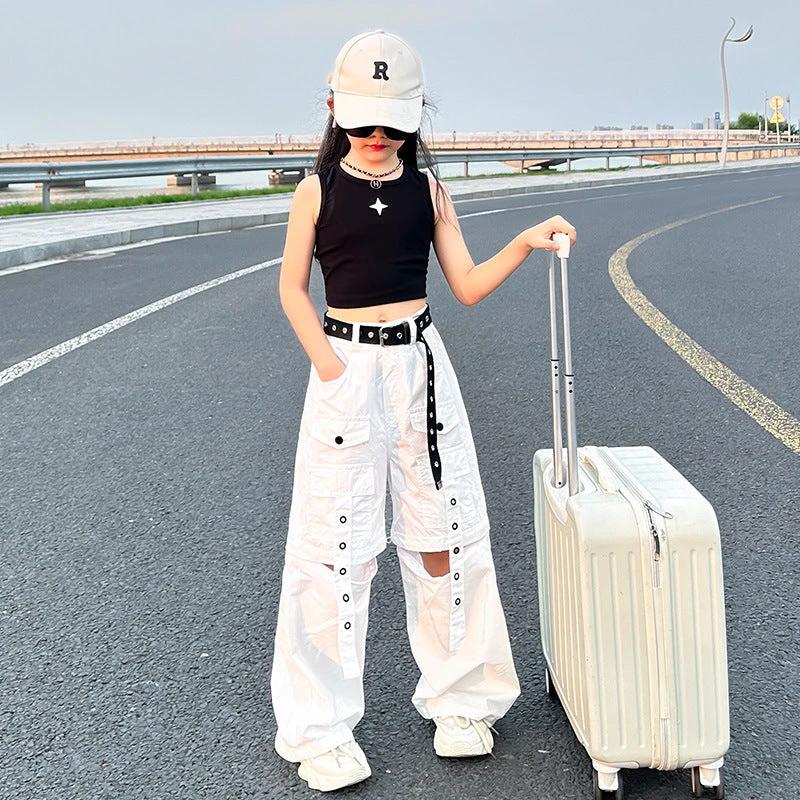 Stylish And Simple Detachable Cargo Pants by GJG Denim