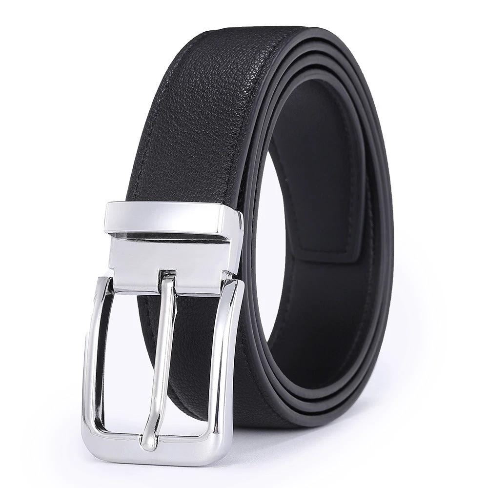 Men's Personality Trendy Belt High Quality Alloy Pin Buckle by GJG Denim