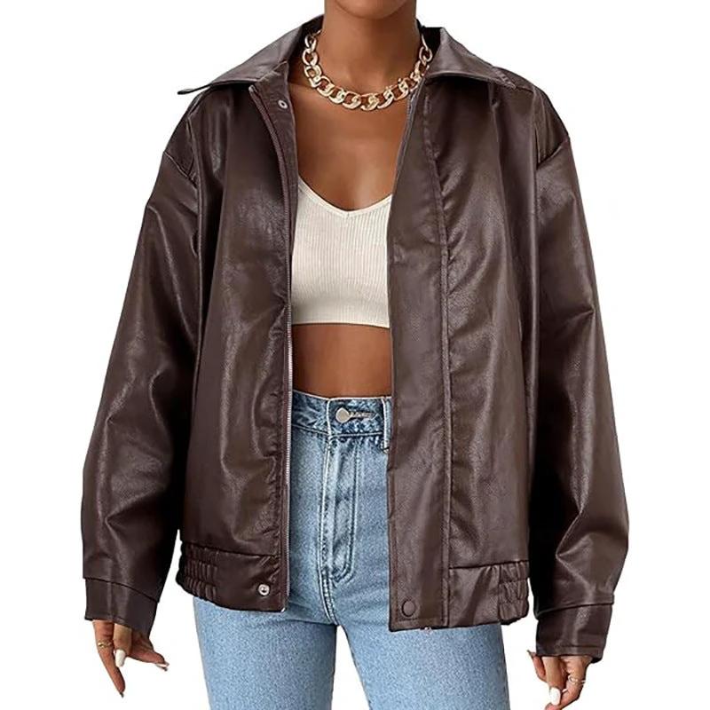 Loose Trendy Design Sense Coat Top by GJG Denim
