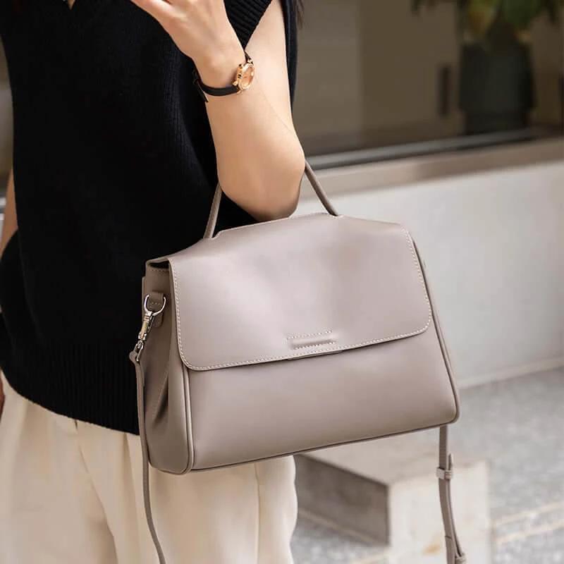 Women Handbag Genuine Leather High Capacity Crossbody Shoulder Bags by Zara-Craft
