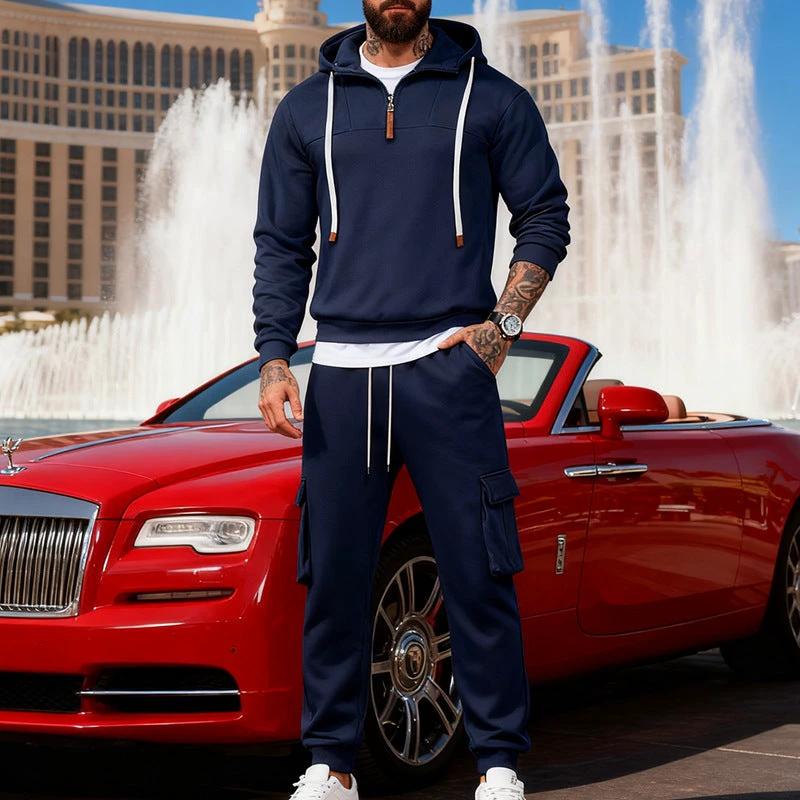 Men's Hoodie And Sweatpants Set by GJG Denim