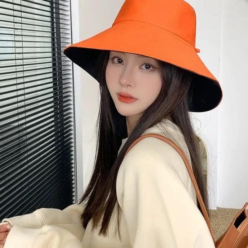 Sun Hat-Women Hat-Ladies Hat-Fashion-Hot Japanese Style Fisherman-Female-Women's Hats by GJG Denim