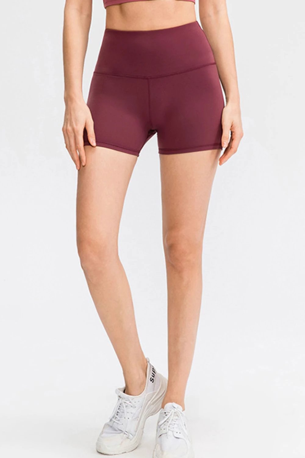 Wide Waistband Sports Shorts by Lady Ros