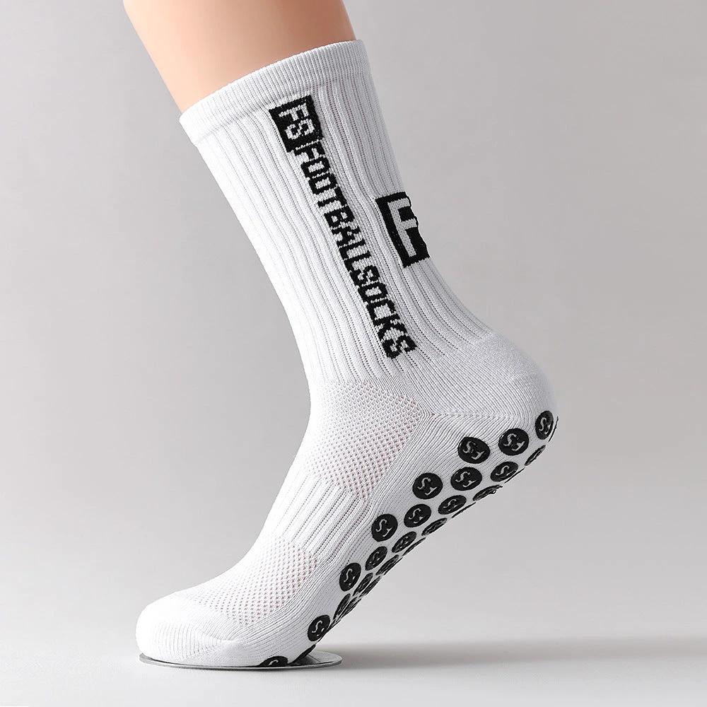 Men's Sports Socks With Nylon Dot Adhesive For Anti-slip Grip by GJG Denim