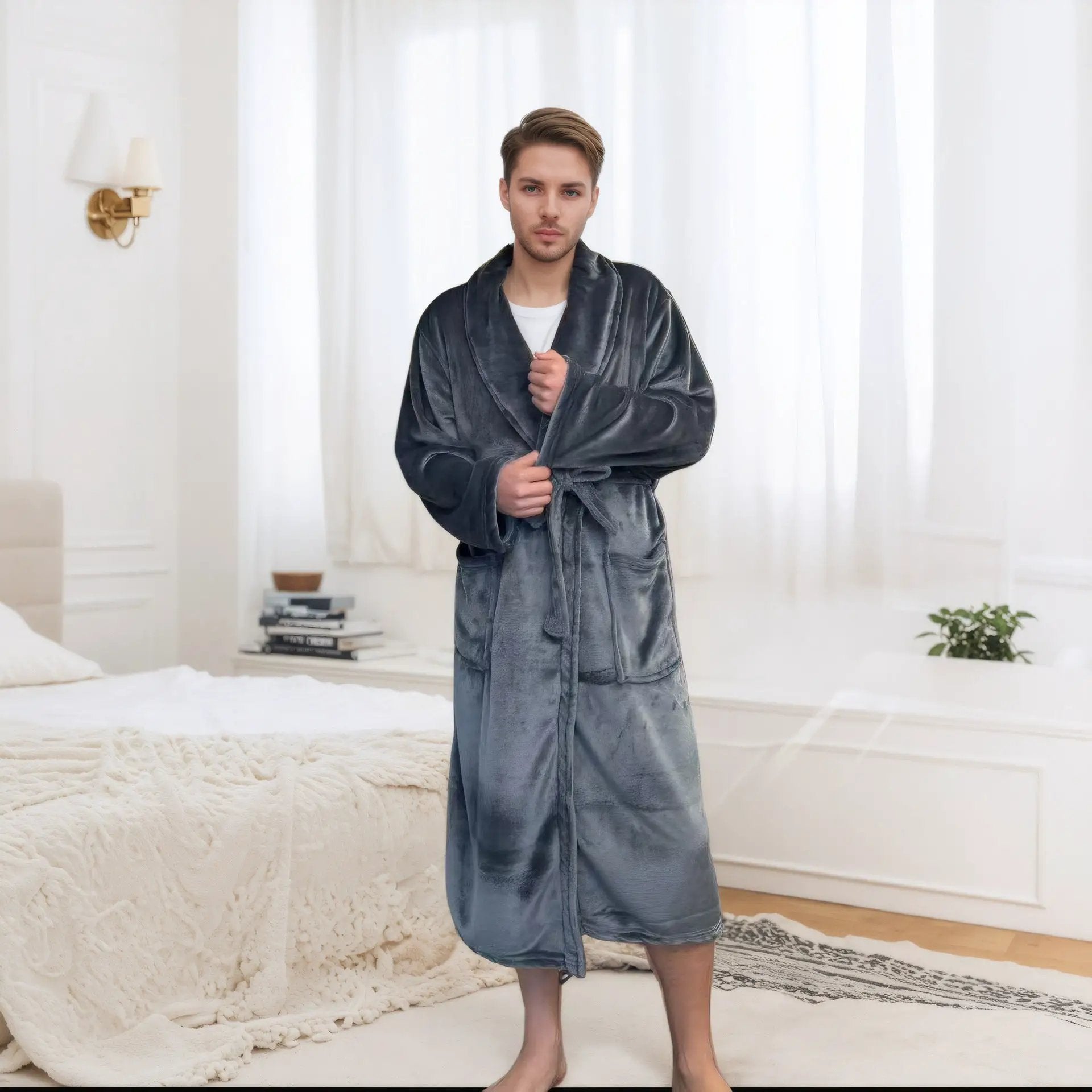 Men's Bathrobe by GJG Denim