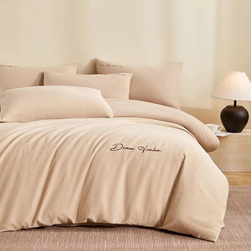 Four-piece Duvet Bedding Set by GJG Denim
