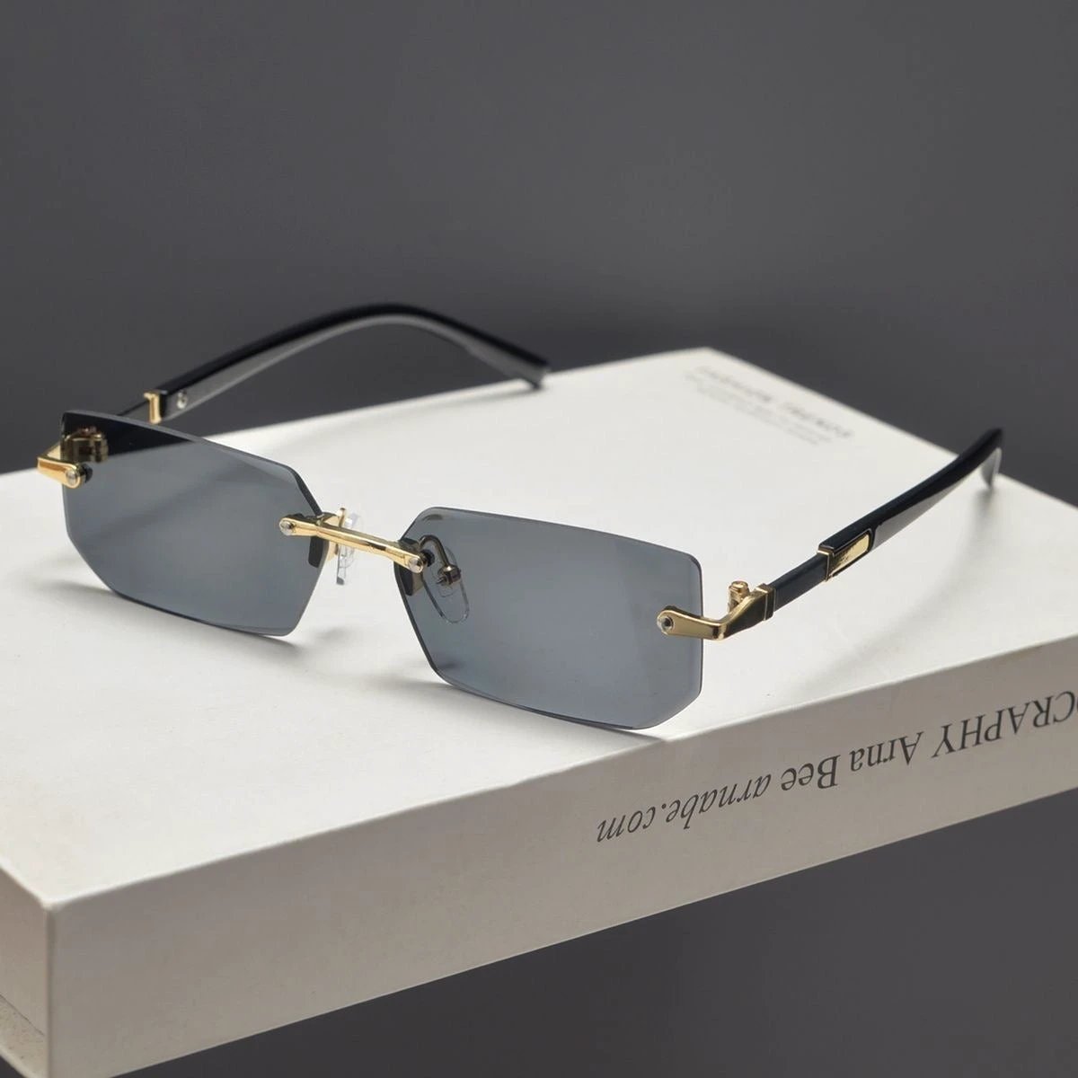 Men's Frameless Fashion Sunglasses by GJG Denim