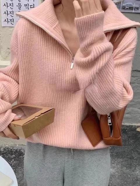 Sweaters Ladies Woolen Sweater Wool Jacket Clothes by GJG Denim