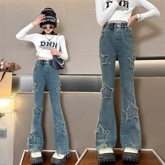Children's Jeans Star design by GJG Denim