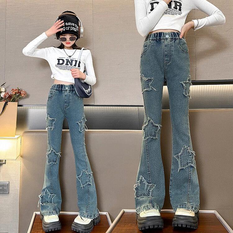 Children's Jeans Star design by GJG Denim