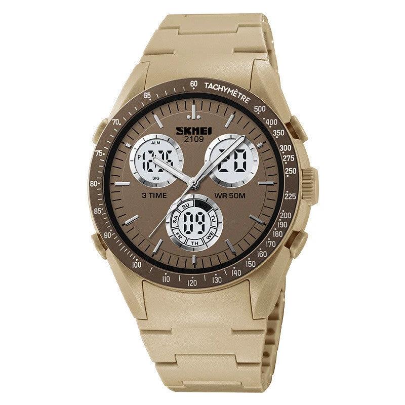 Men's Electronic Casual Watch by GJG Denim