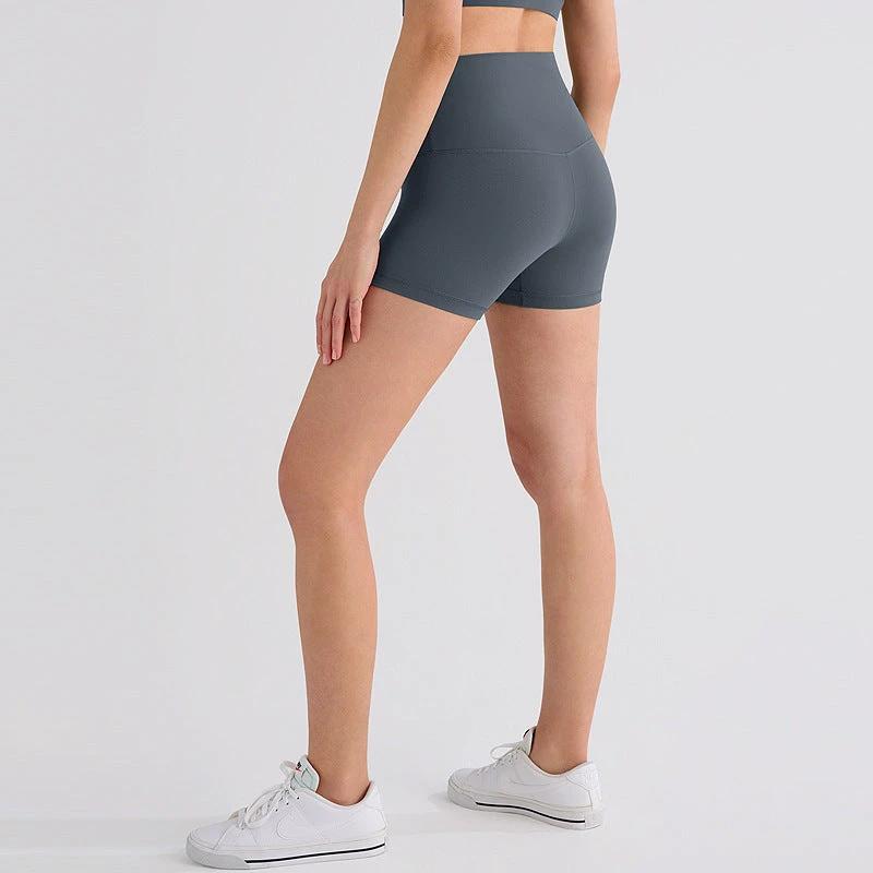 Outerwear-style High-waisted Butt-lifting Fitness Cycling Shorts by GJG Denim