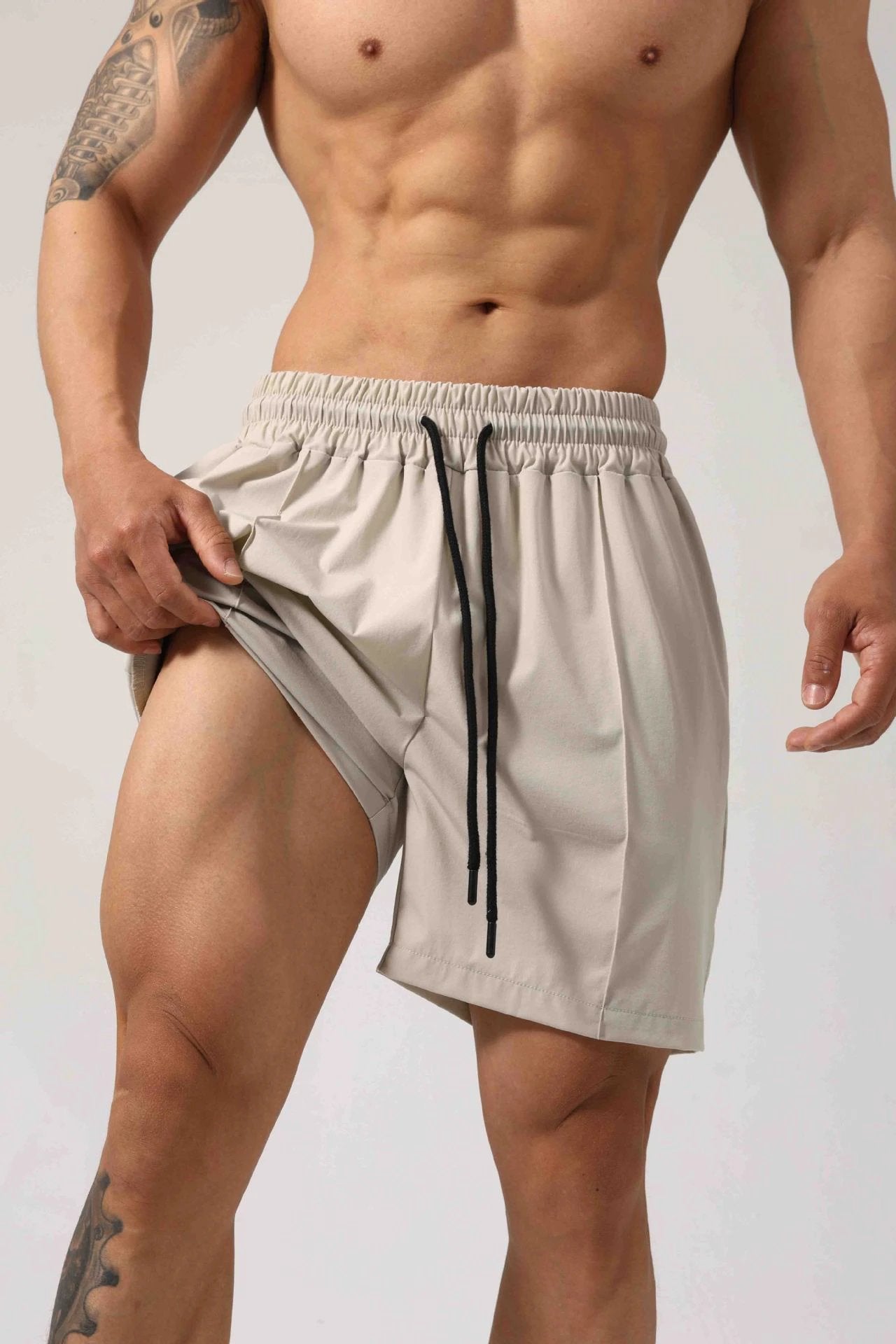 Ice Silk Sports Shorts Men's Casual Fashion Brand by GJG Denim