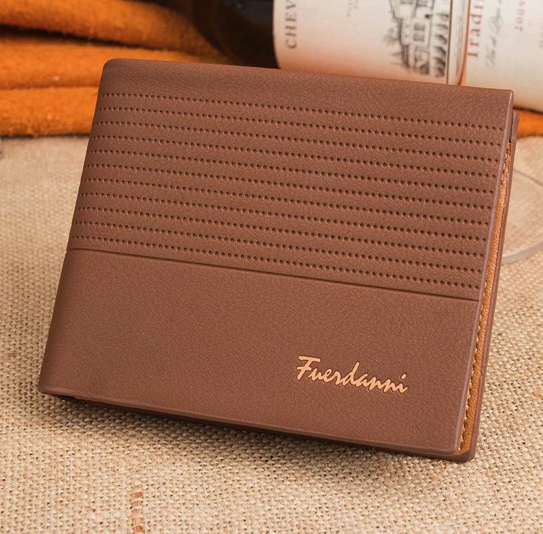 Men's Bifold Leather Wallet by GJG Denim