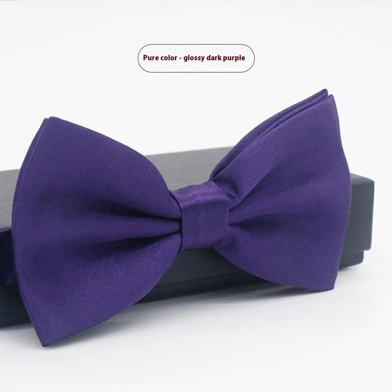 Men's Solid Color Bow Tie by GJG Denim