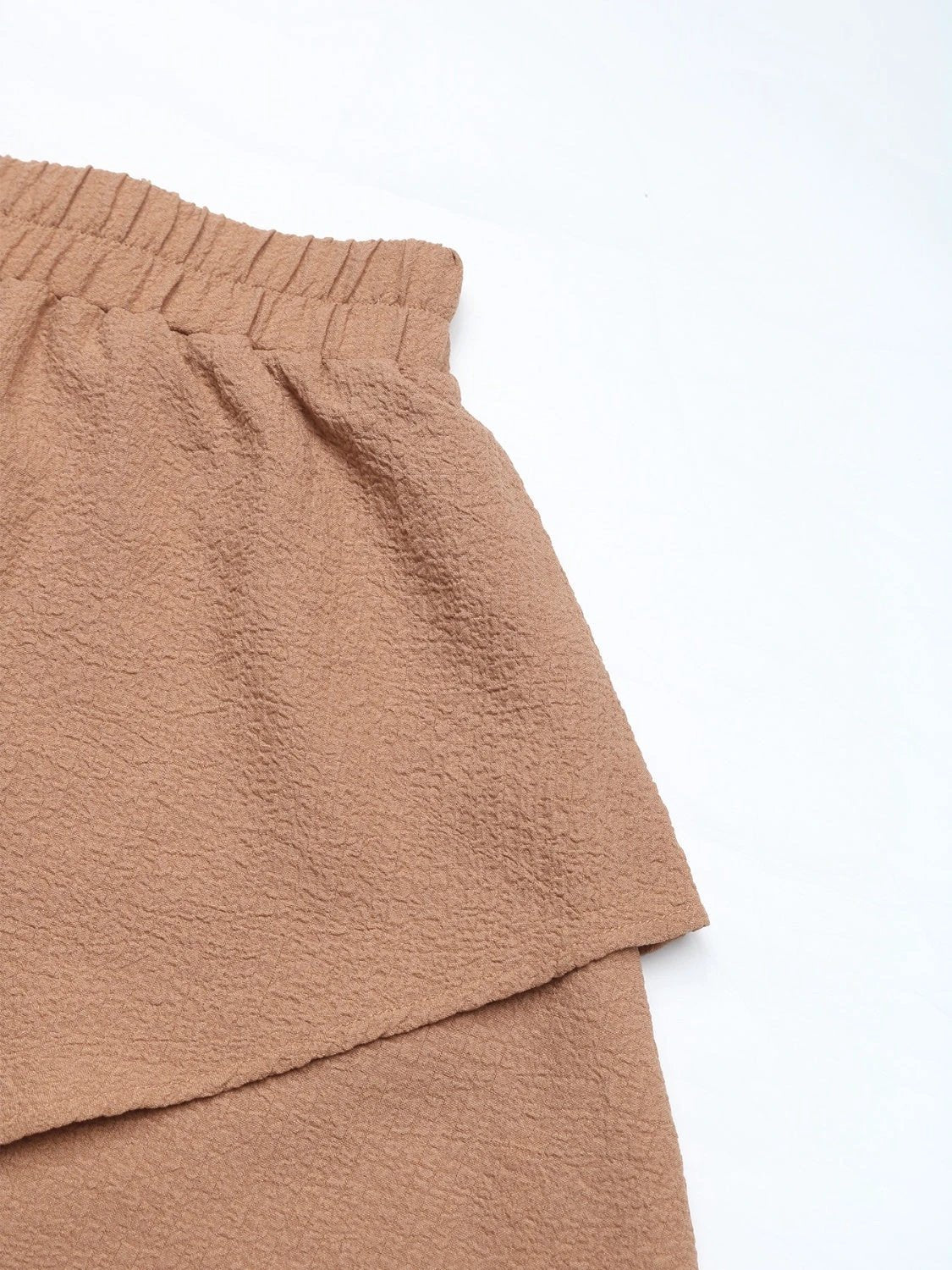 Perfee Tied Layered Shorts by Lady Ros