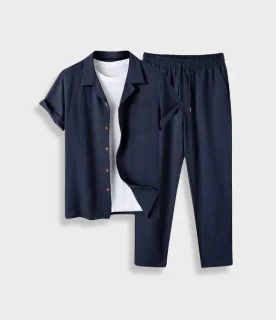 Men's Linen Set by GJG Denim