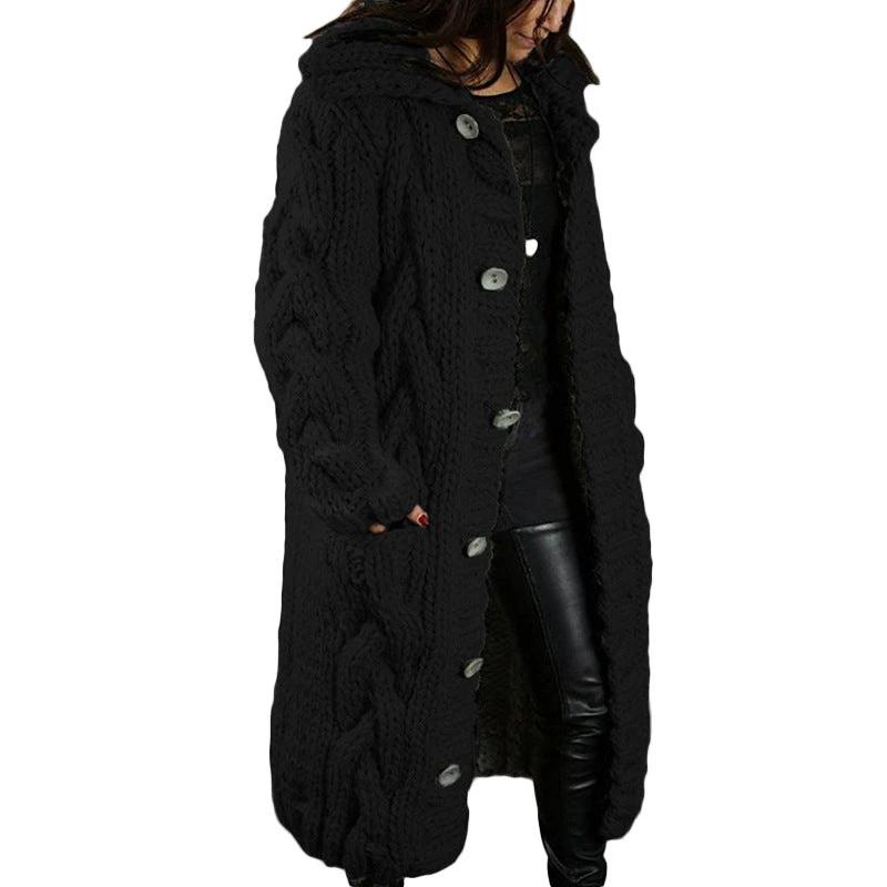 Women's Cardigan Plus Size Sweater Coat by GJG Denim