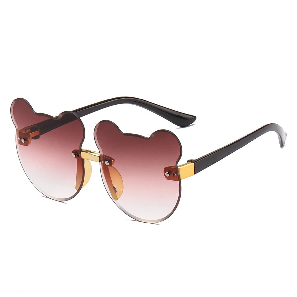 Cat Ear Kids Sunglasses Frameless Shape by GJG Denim