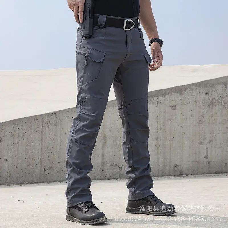 Tactical Loose-fitting Softshell Pants For Men by GJG Denim