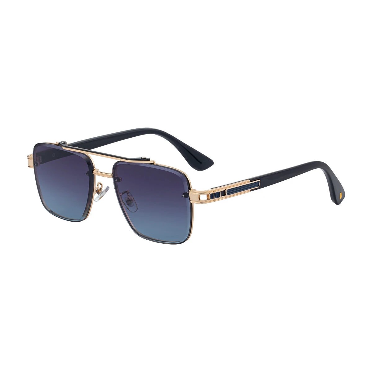 Men's Fashionable Square-frame Sunglasses by GJG Denim