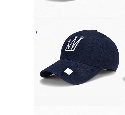 Men's Crown Baseball Hat by GJG Denim