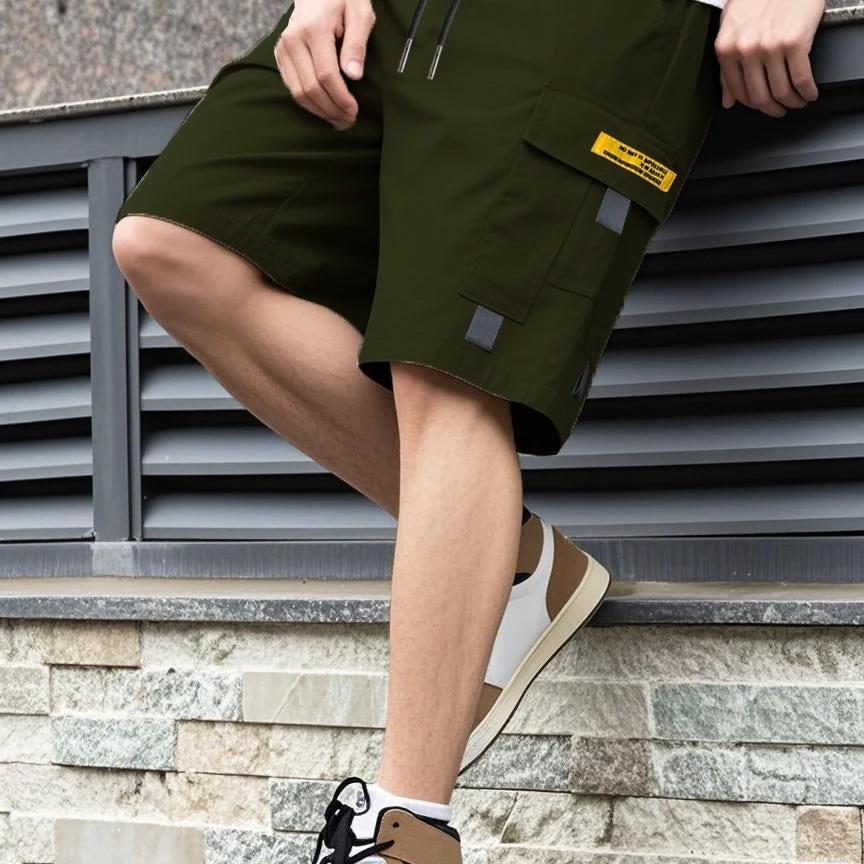 Men's Summer Casual Utility Shorts by GJG Denim