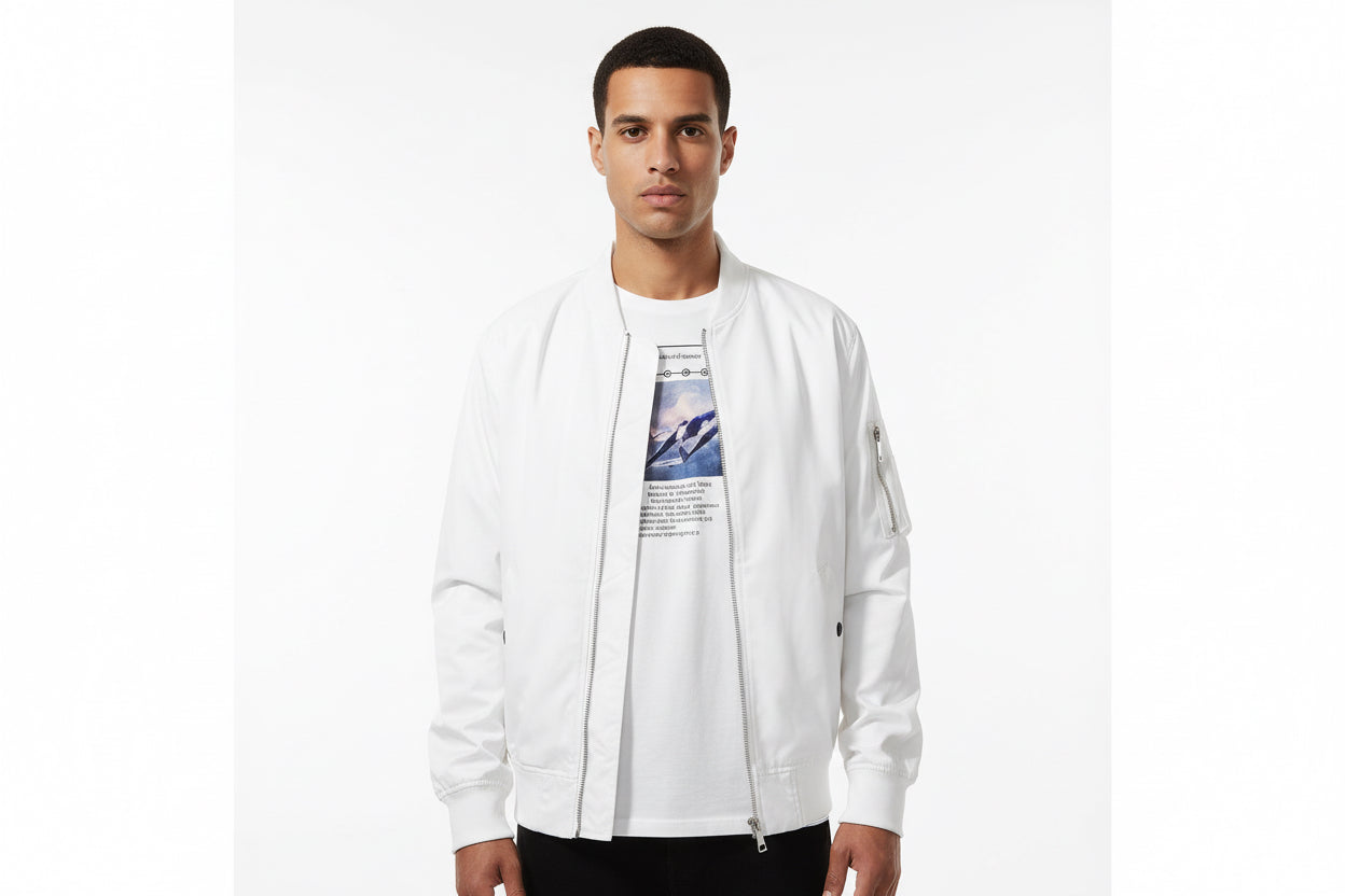 Men's Solid Color Jacket by GJG Denim