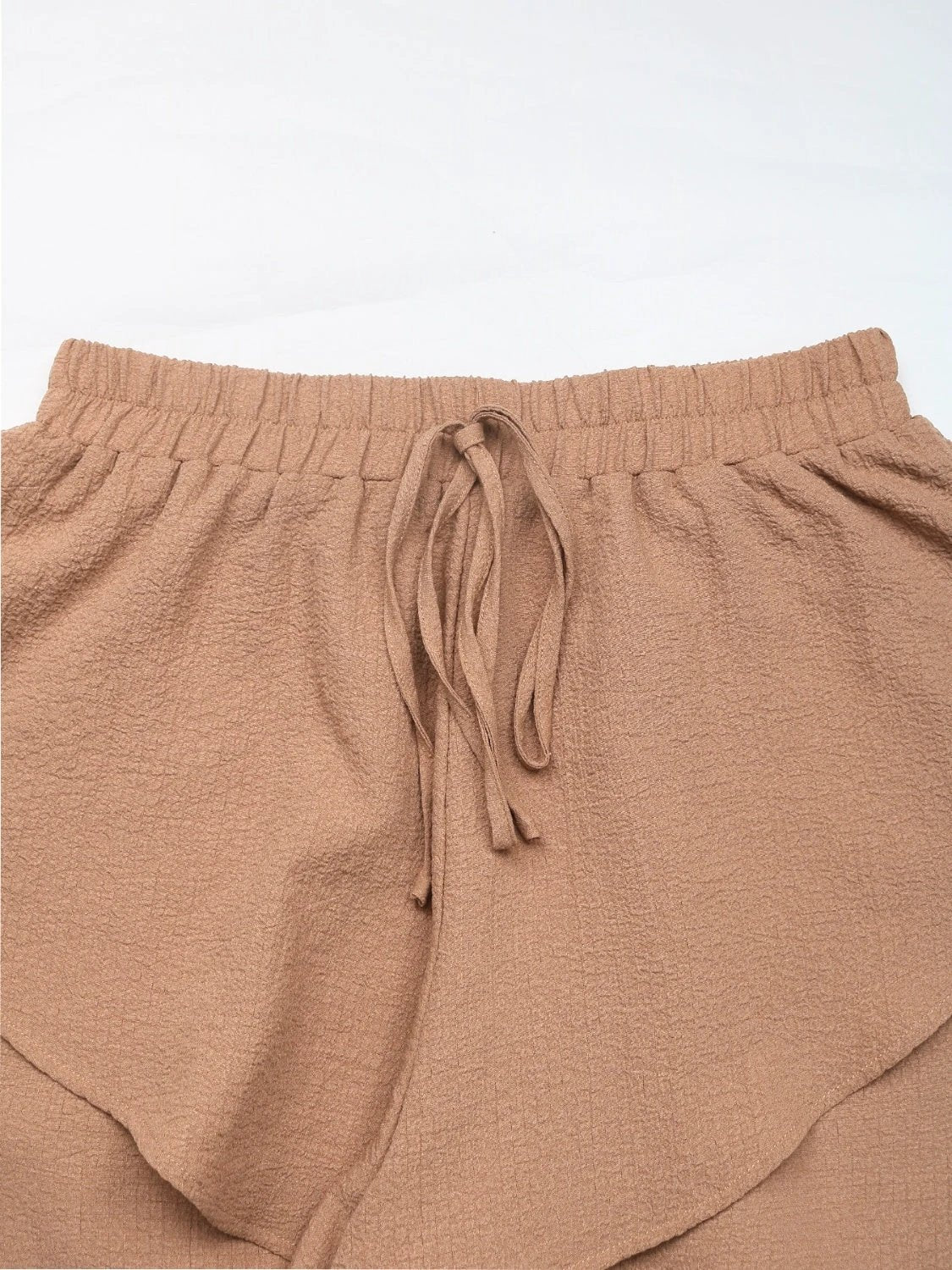 Perfee Tied Layered Shorts by Lady Ros