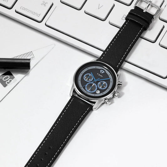 Men's Quartz Watch Gift Set by GJG Denim