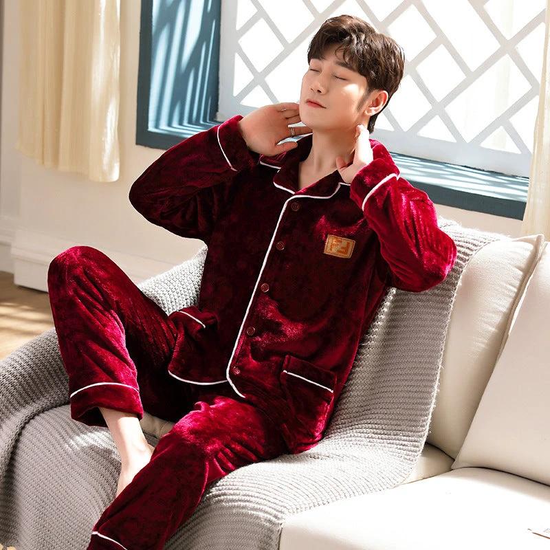 Men's Flannel Pajamas by GJG Denim