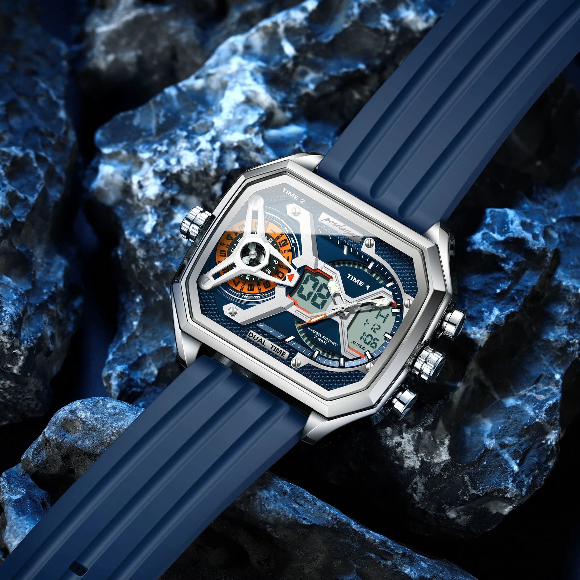 Trendy Fashionable Multi-function Smartwatch For Men by GJG Denim