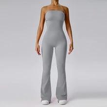 Fitness Peach Hip Training Sports Yoga Bell-bottom Pants Trousers by GJG Denim