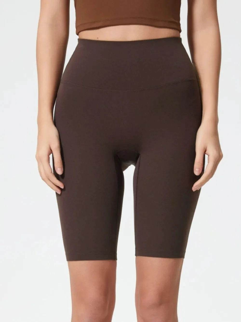 Millennia High Rise Wide Waistband Active Shorts by Lady Ros