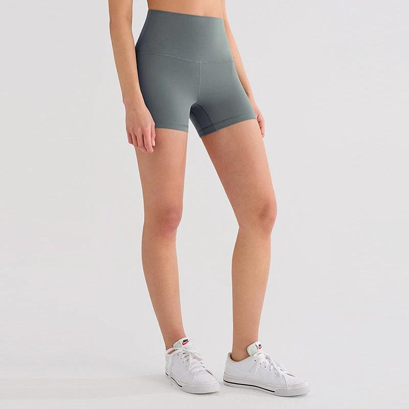 Outerwear-style High-waisted Butt-lifting Fitness Cycling Shorts by GJG Denim
