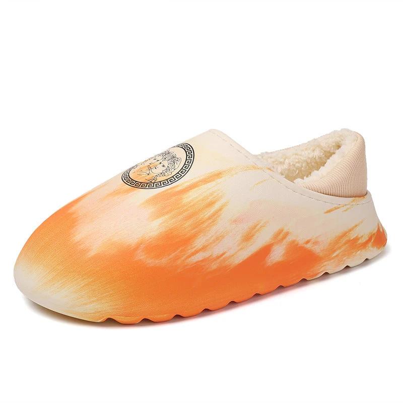 Men Waterproof Warm Cotton Slippers by GJG Denim