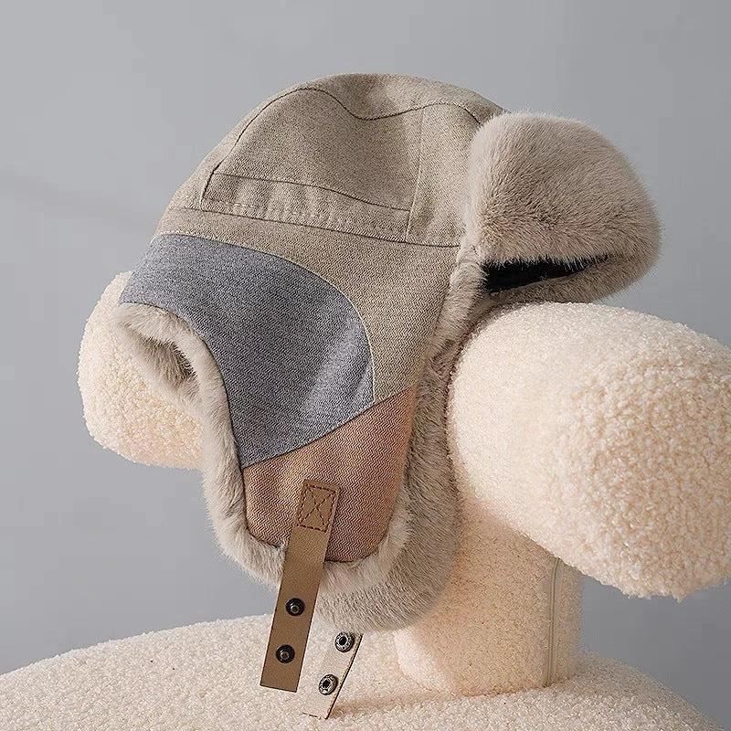 Men's Cold-proof Fleece-lined Warm Hat by GJG Denim