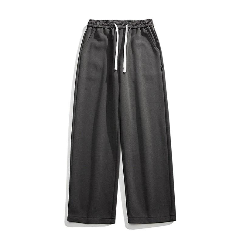 Casual Versatile Straight-leg Wide-leg Sweatpants For Men by GJG Denim