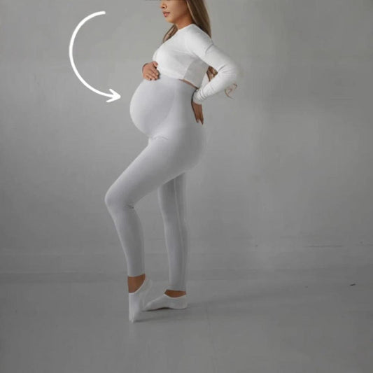High Waist High Elastic Seamless Yoga Maternity Leggings Multicolor by GJG Denim