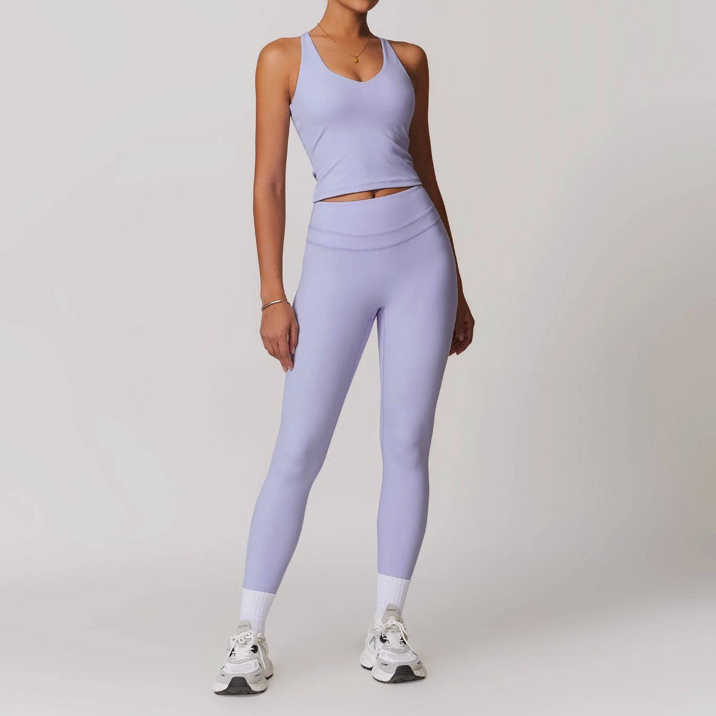 Yoga Suit Stretch High Waist Workout Clothes by GJG Denim