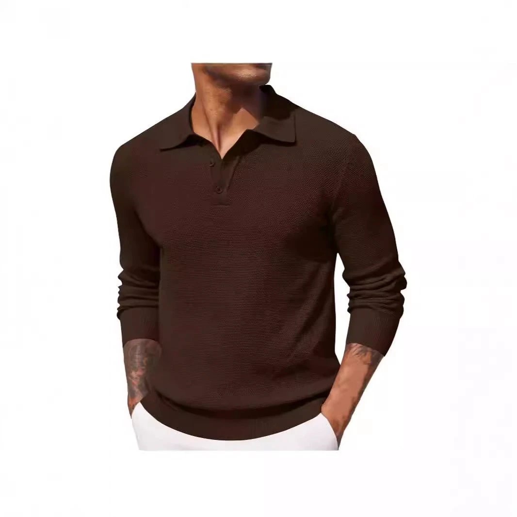 Men's Casual Long Sleeve Shirt by GJG Denim