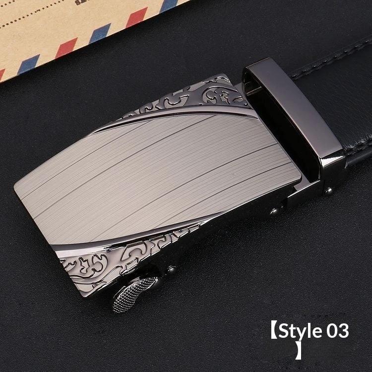 Men's Stylish Versatile And Trendy Leather Belt by GJG Denim
