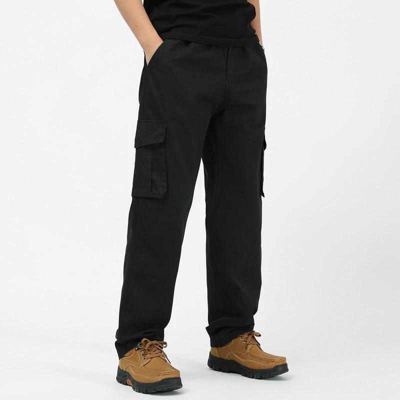 Men's Casual Multi-Pocket Pants by GJG Denim