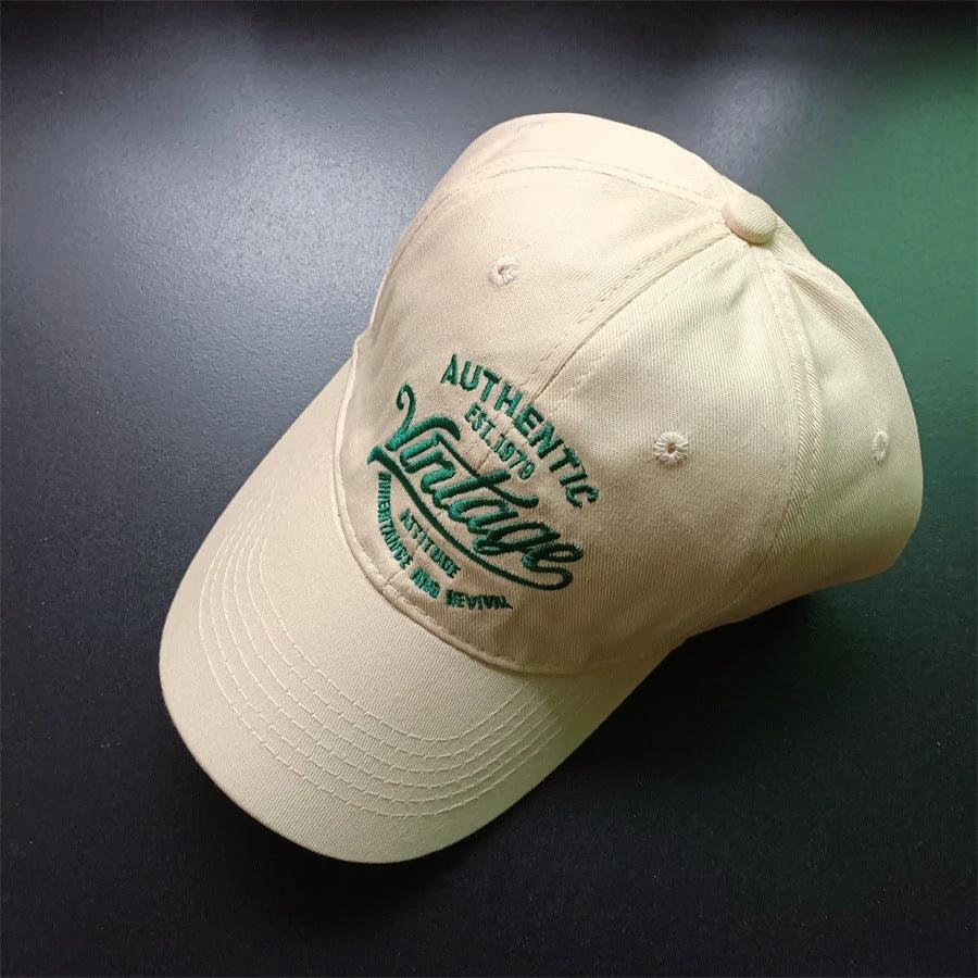Letter Embroidery Baseball Cap For Men by GJG Denim