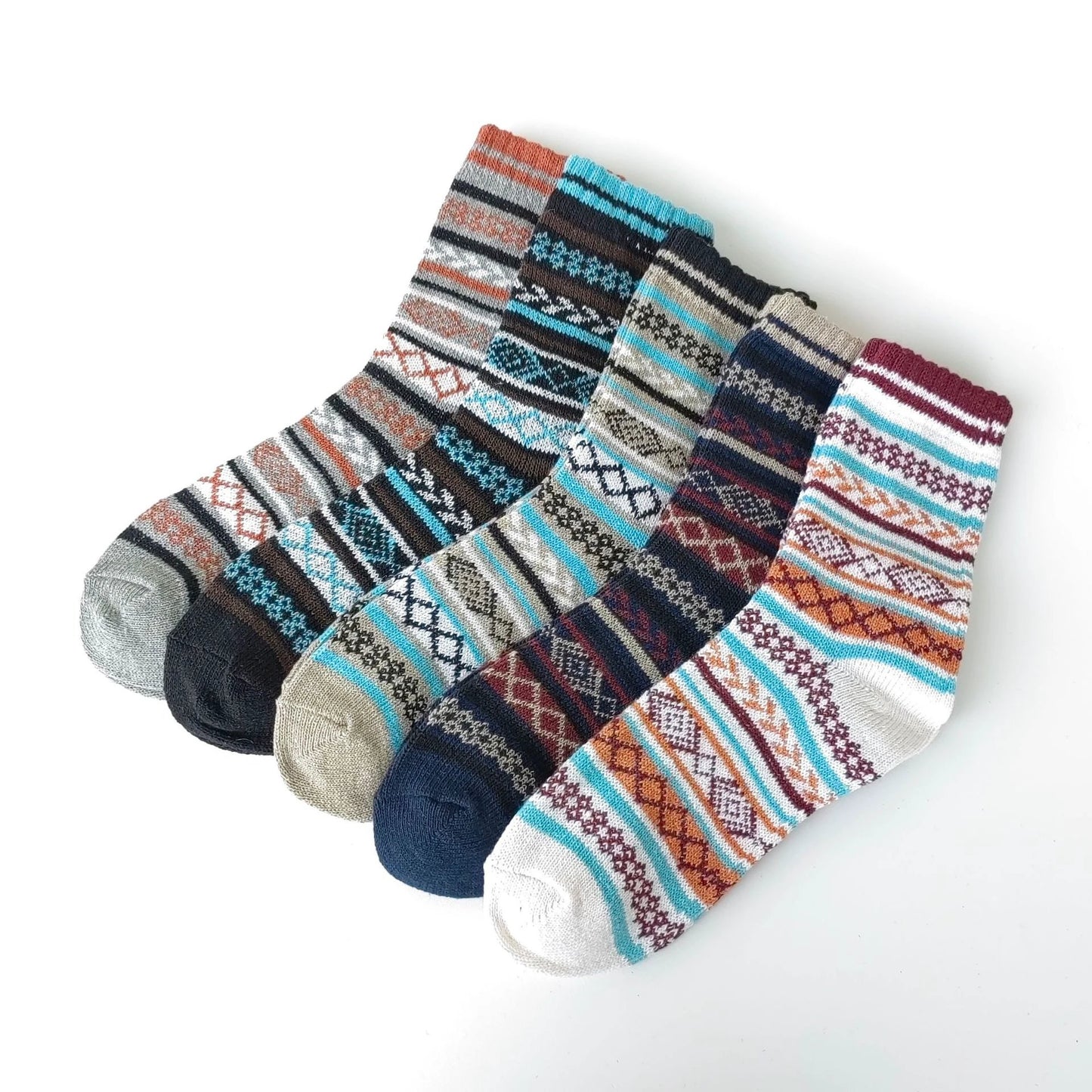 Men's Socks Vintage Style Wool Socks by GJG Denim
