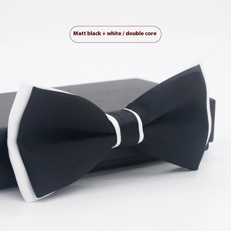 Men's Solid Color Bow Tie by GJG Denim