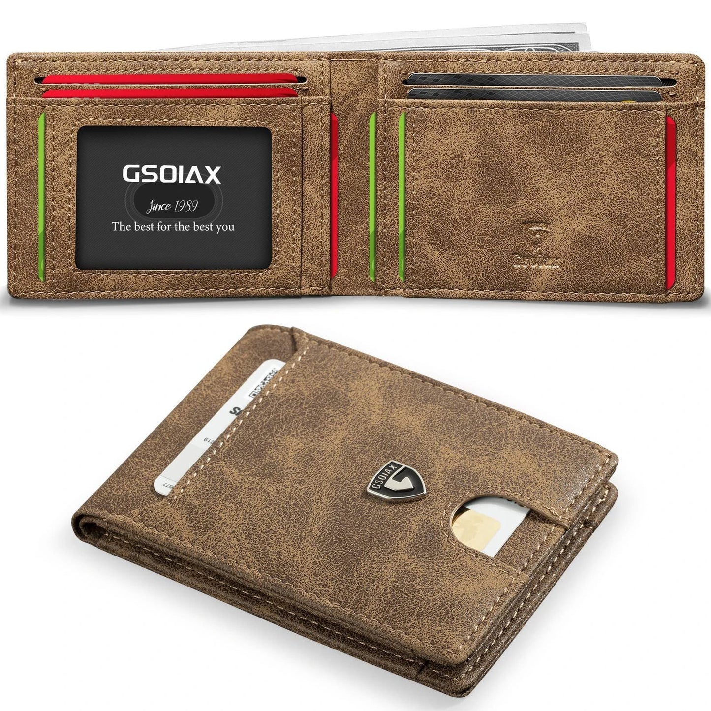Card Holder Light Luxury Business Wallet For Men by GJG Denim