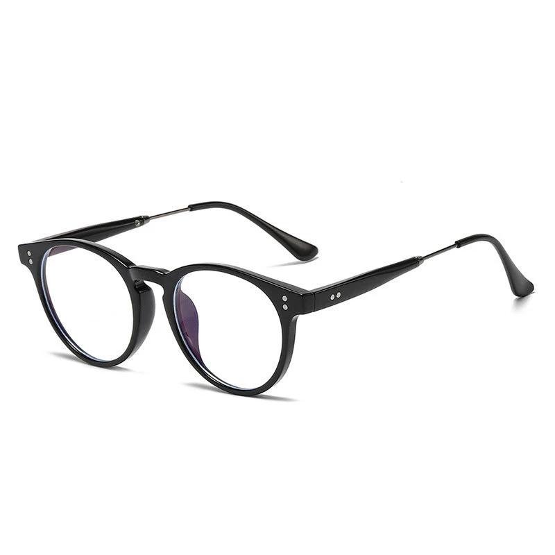 Men's Retro Plate Myopia Glasses by GJG Denim