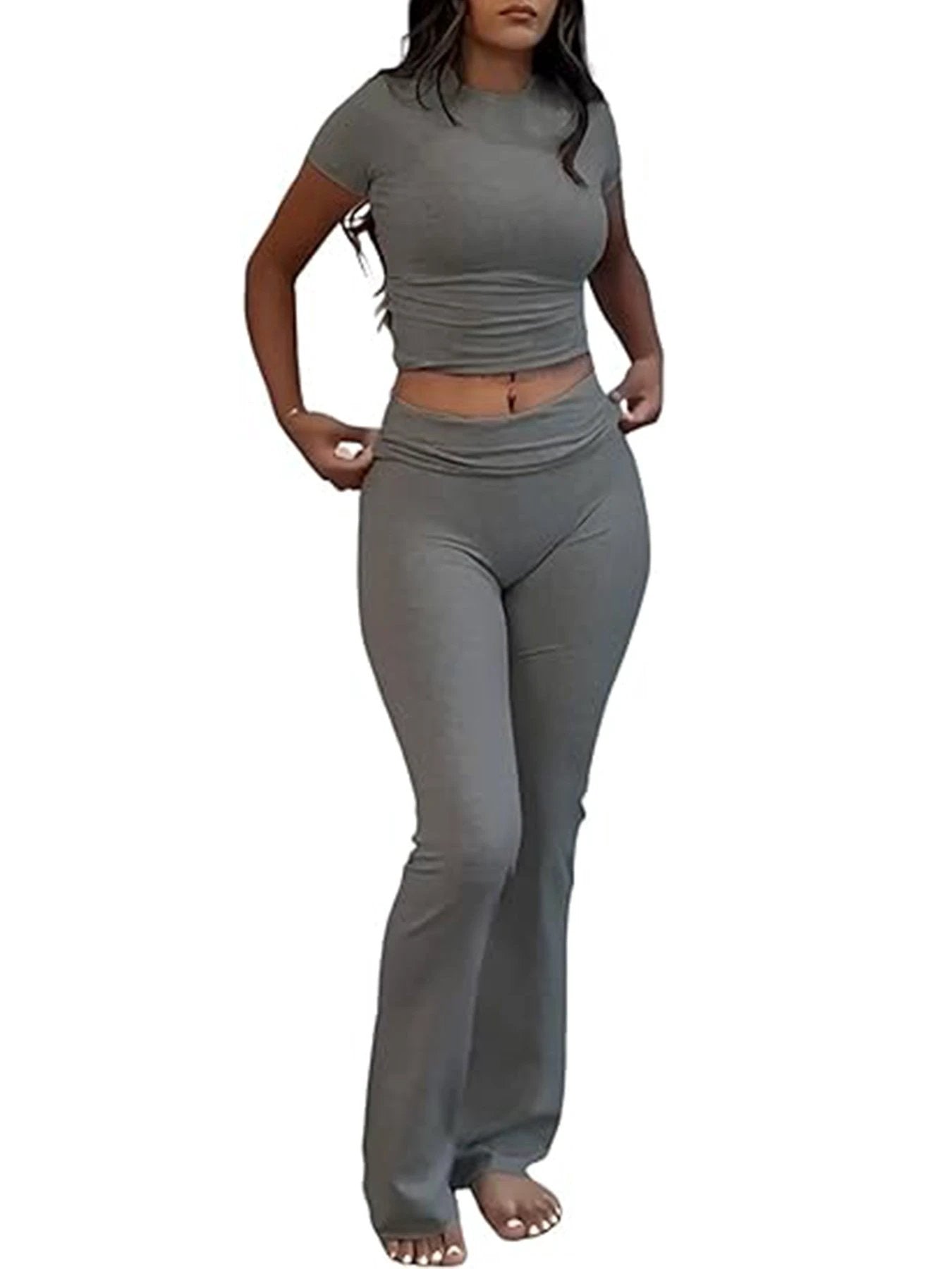 Single Piece Wide Leg Pants by GJG Denim