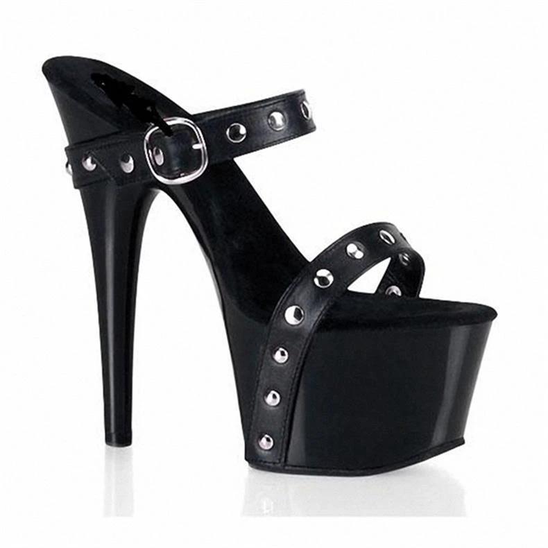 New All-match Ladies Belt High Heel Sandals by GJG Denim